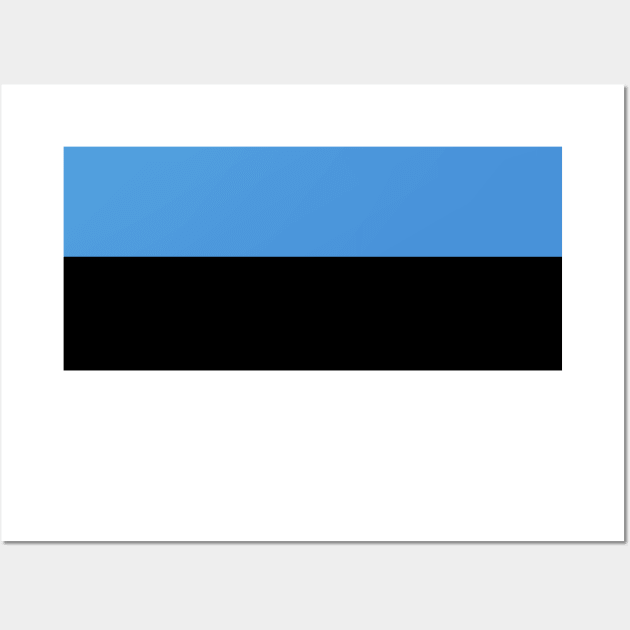 Flag of Estonia Wall Art by COUNTRY FLAGS